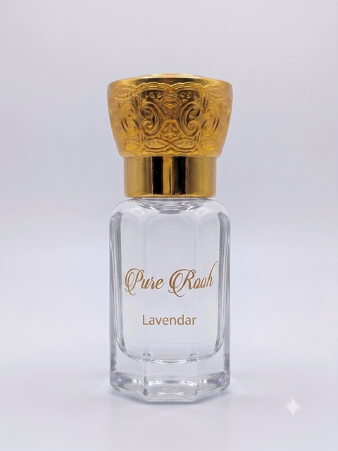 Lavendar attar bottle
