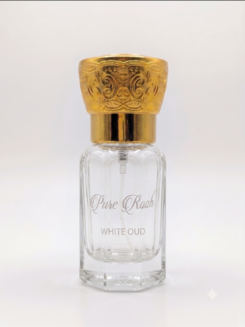 White Oud attar bottle